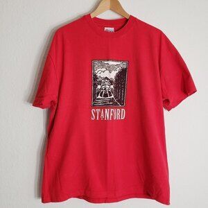 Vintage Stanford University Reunion Homecoming T-Shirt - SIZE L